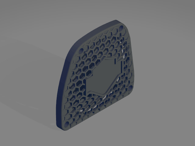 Speaker enclosure for Harley Davidson front lowers - HDL 3D print model_8