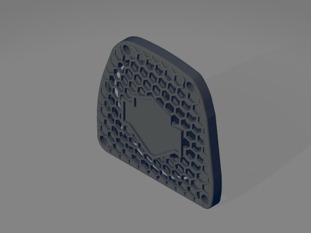 Speaker enclosure for Harley Davidson front lowers - HDL 3D print model_1