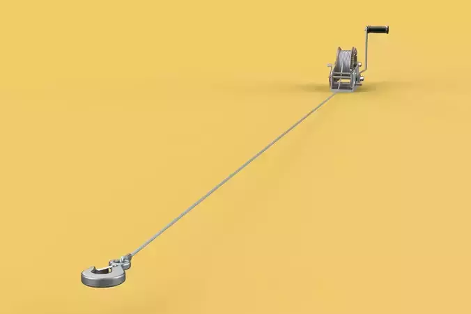 HAND LEVER CRANK WINCHES HOIST WIRE ROPE SLING CABLE LIFT CRANE