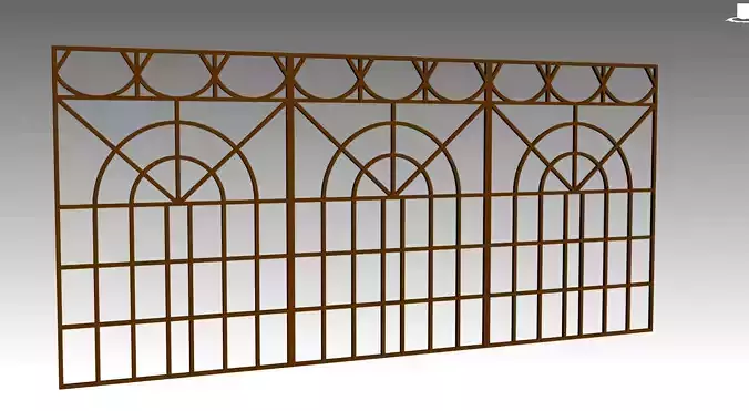 Iron Arch 3d Modal Design