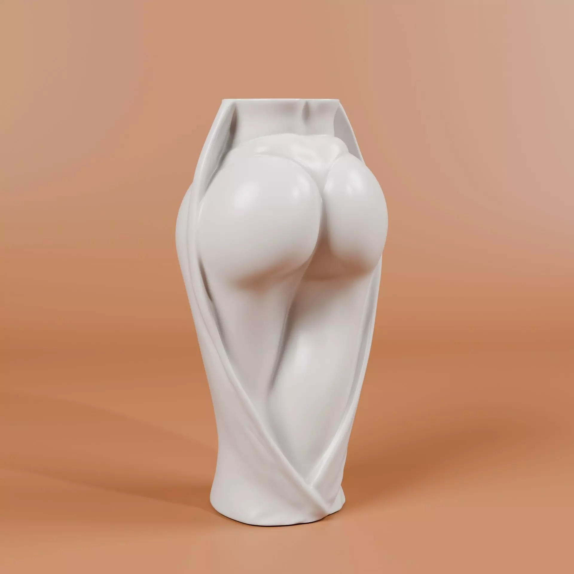 Buttocks shaped decorative vase - 3Dprint plant pot 3D print model