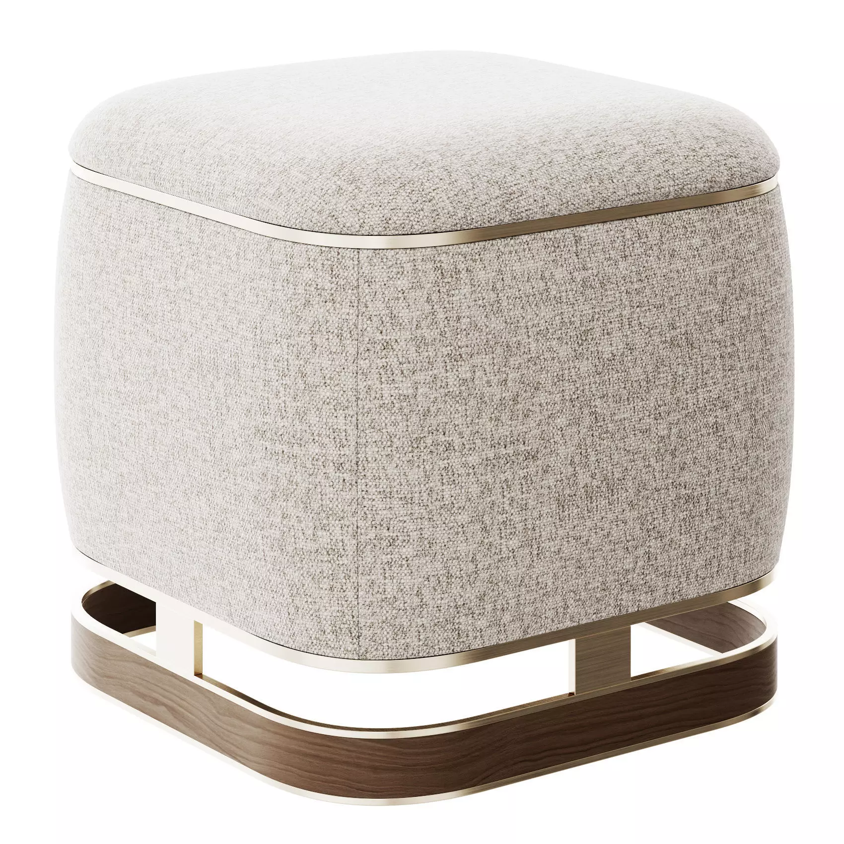 Ashi Ottoman By Frato 3D model_0