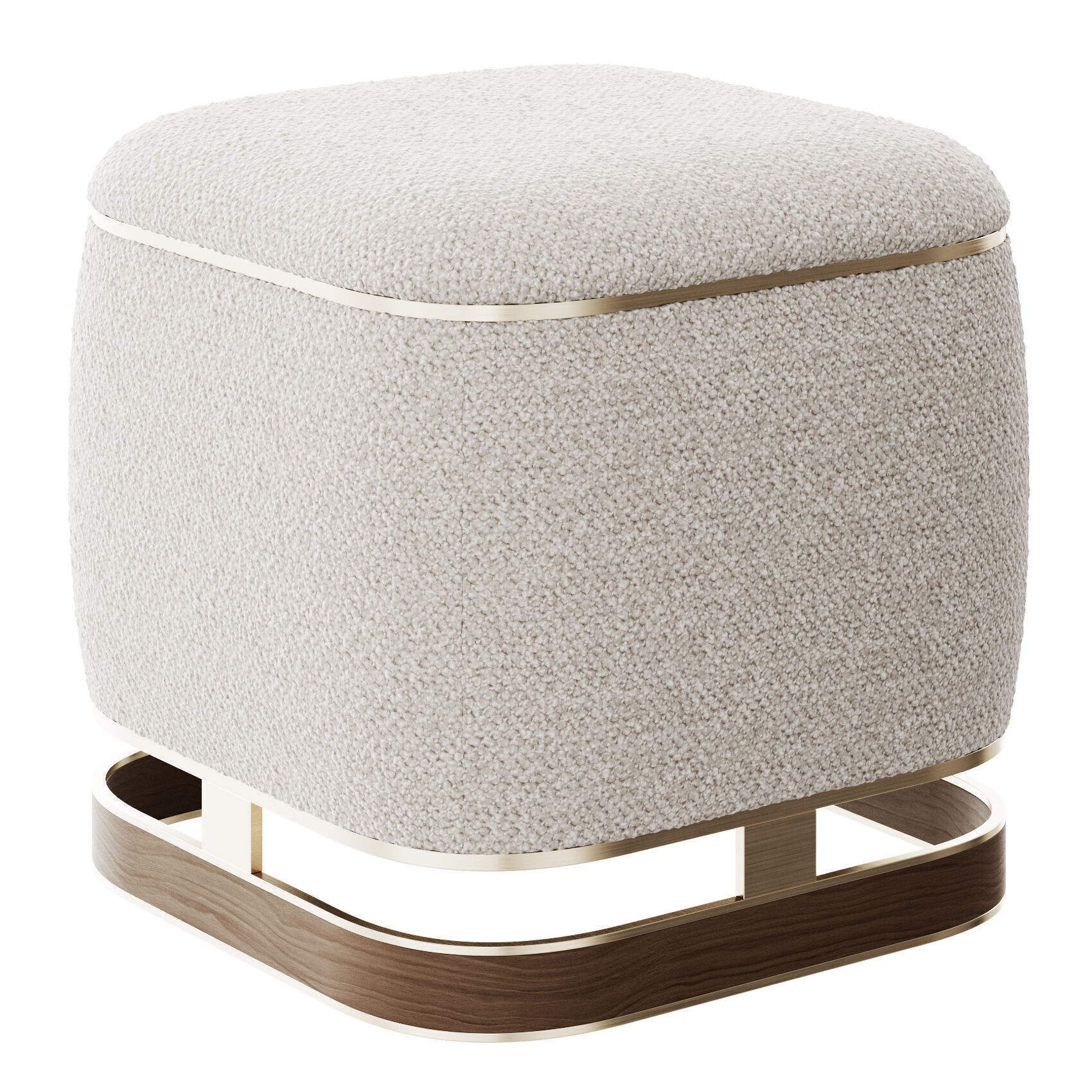 Ashi Ottoman By Frato 3D model_3