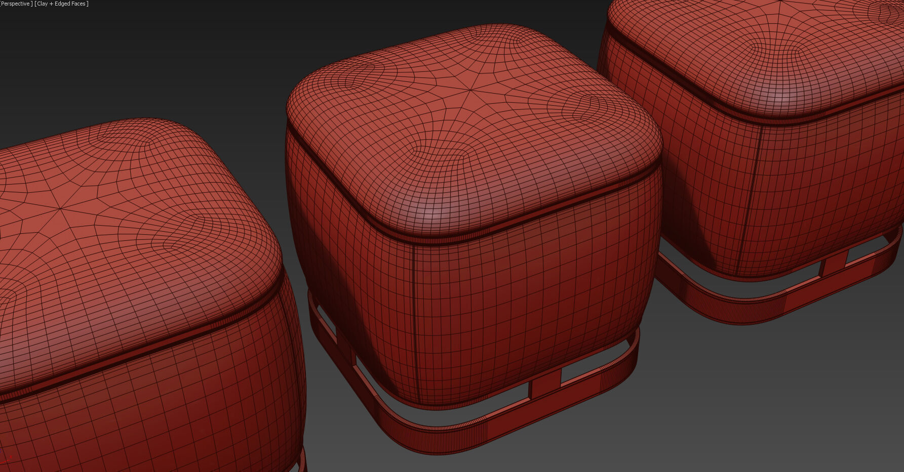 Ashi Ottoman By Frato 3D model_11