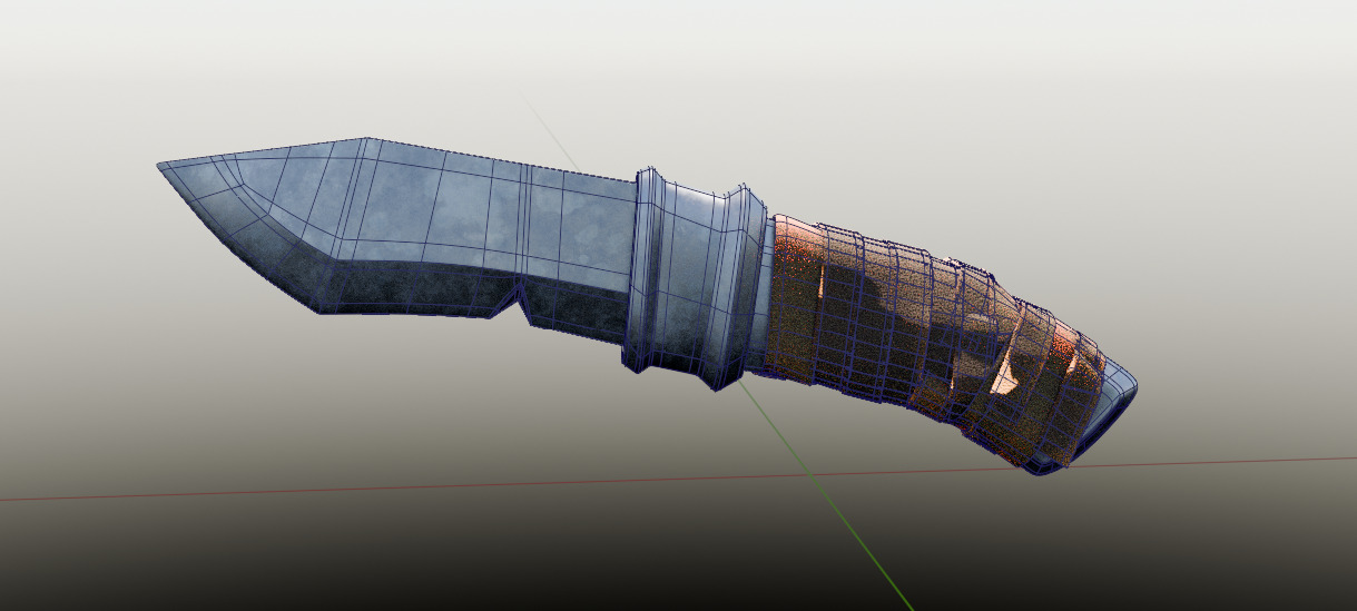 knife 3D model_1