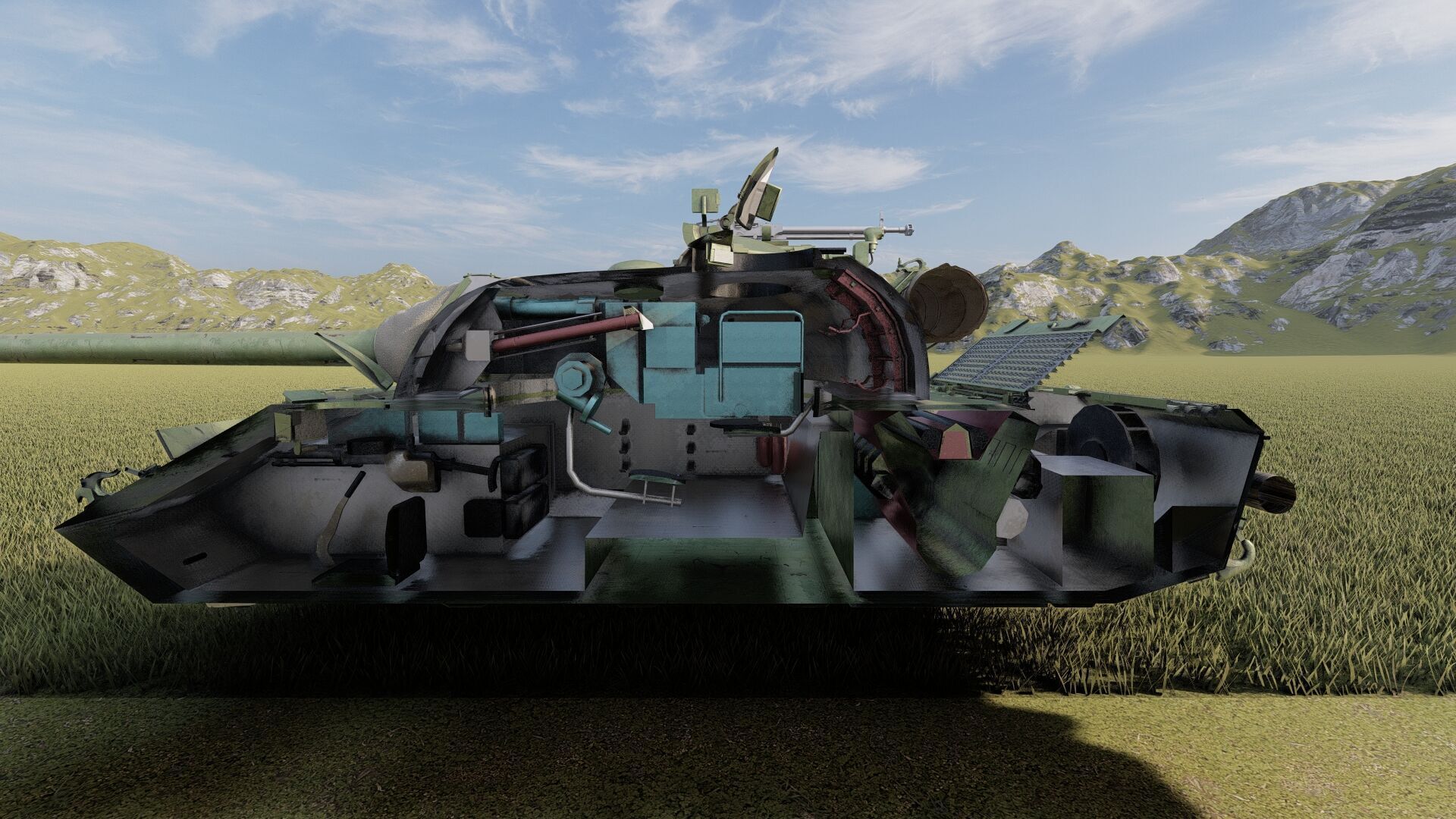 TYPE 59 MAiIN BATTLE TANK 3D model_24