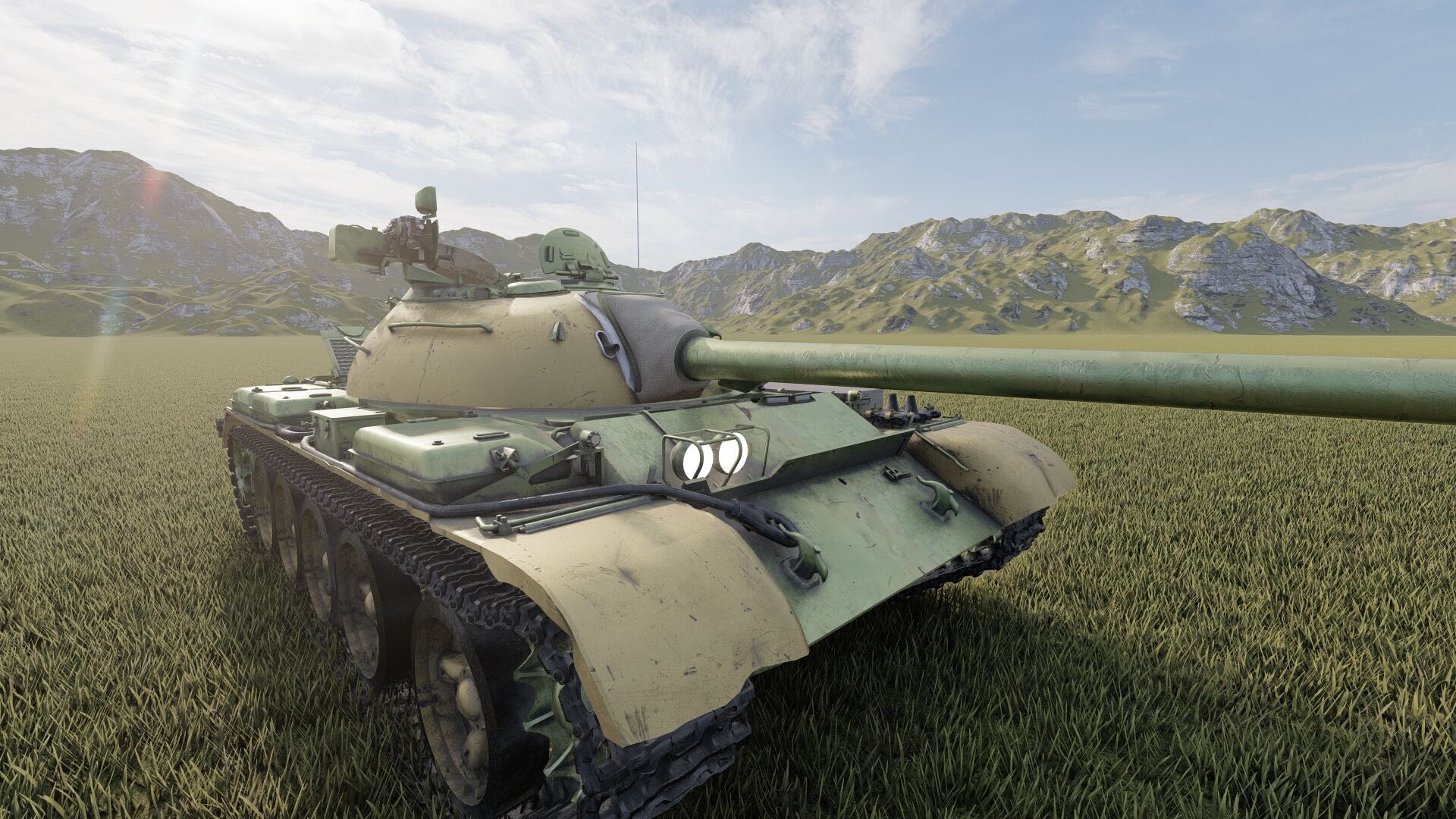 TYPE 59 MAiIN BATTLE TANK 3D model_13