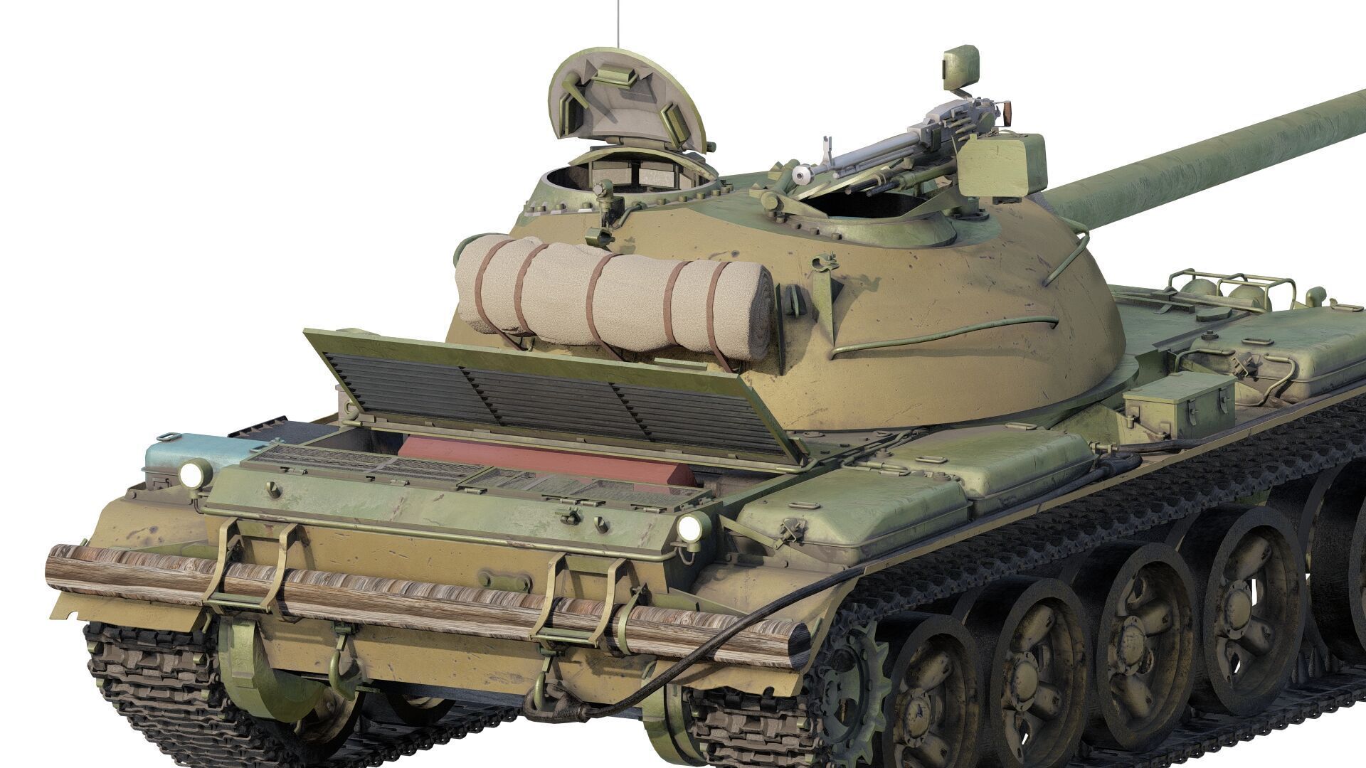 TYPE 59 MAiIN BATTLE TANK 3D model_5