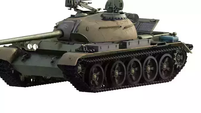 TYPE 59 MAiIN BATTLE TANK 3D model