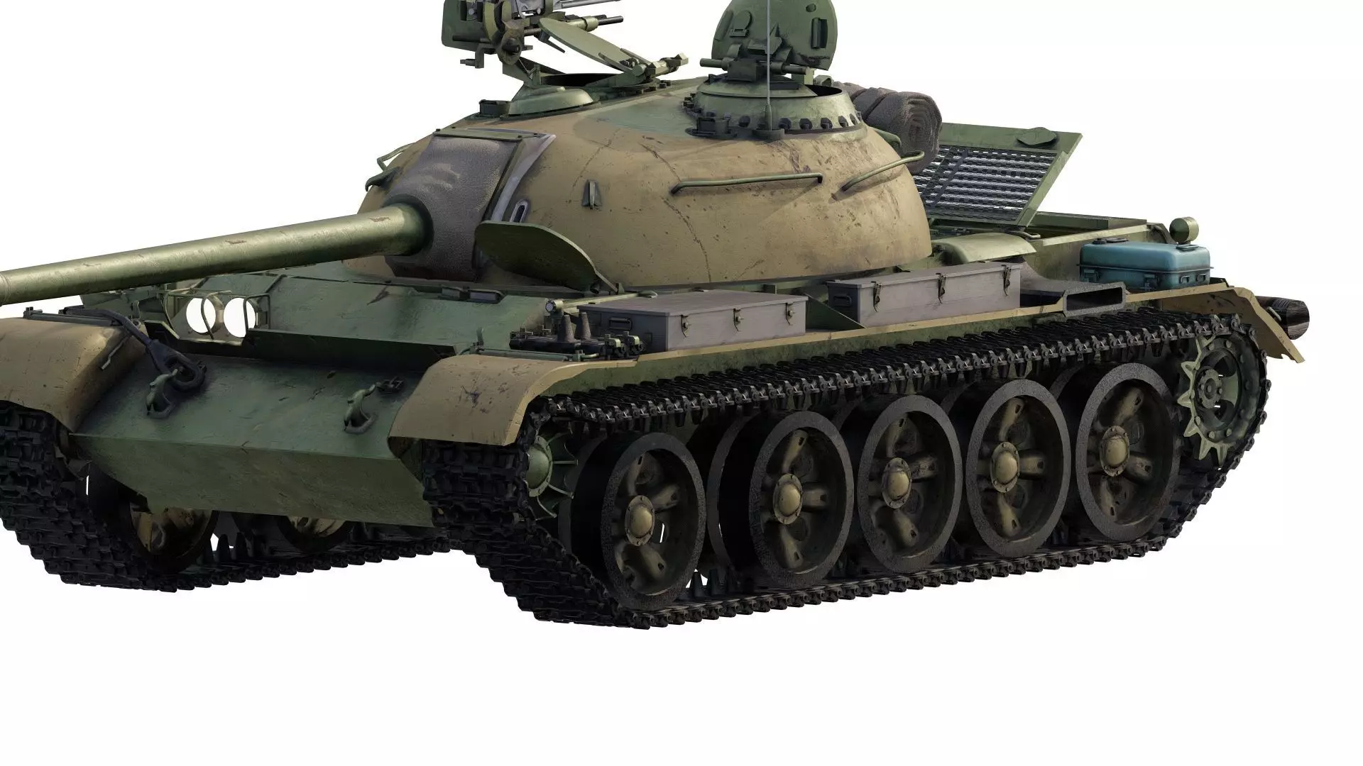 TYPE 59 MAiIN BATTLE TANK 3D model_0