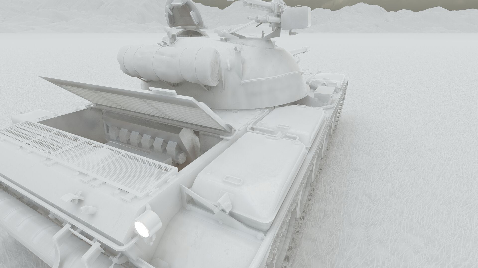 TYPE 59 MAiIN BATTLE TANK 3D model_33