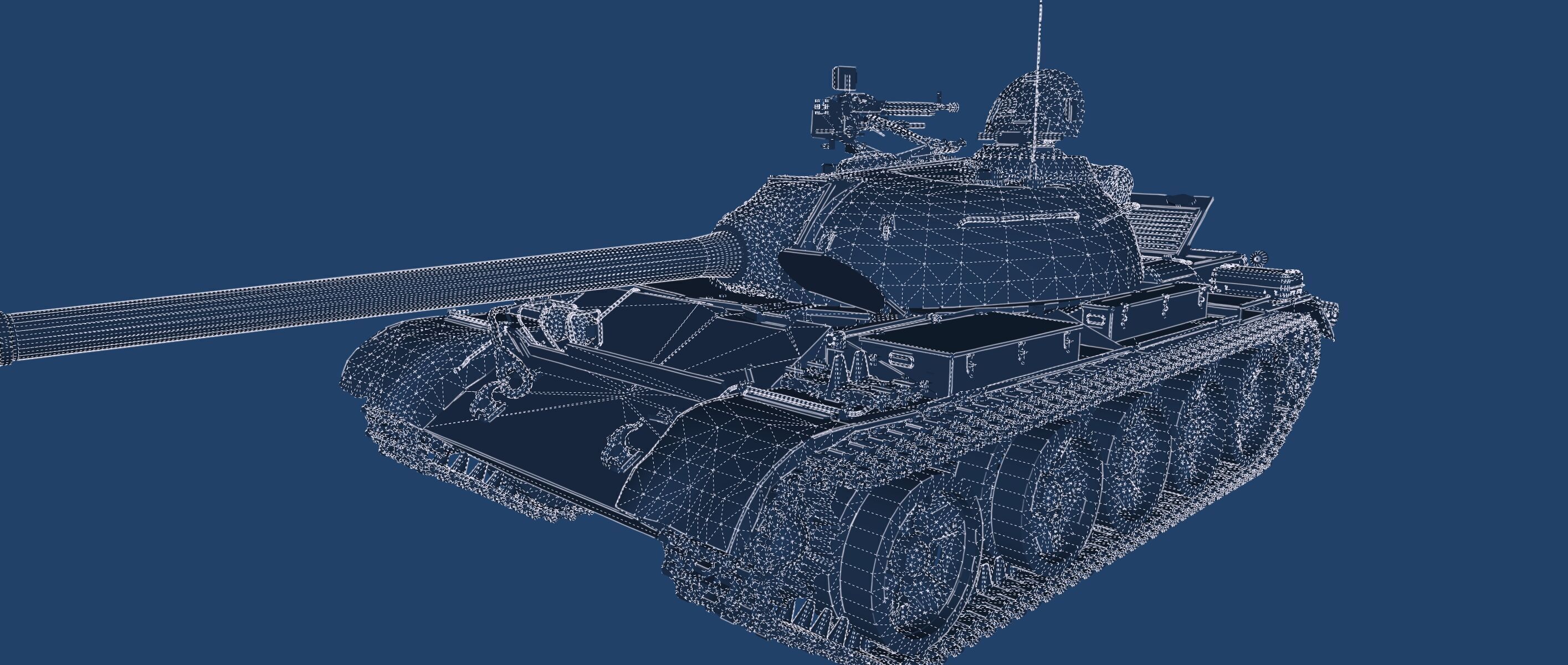 TYPE 59 MAiIN BATTLE TANK 3D model_41
