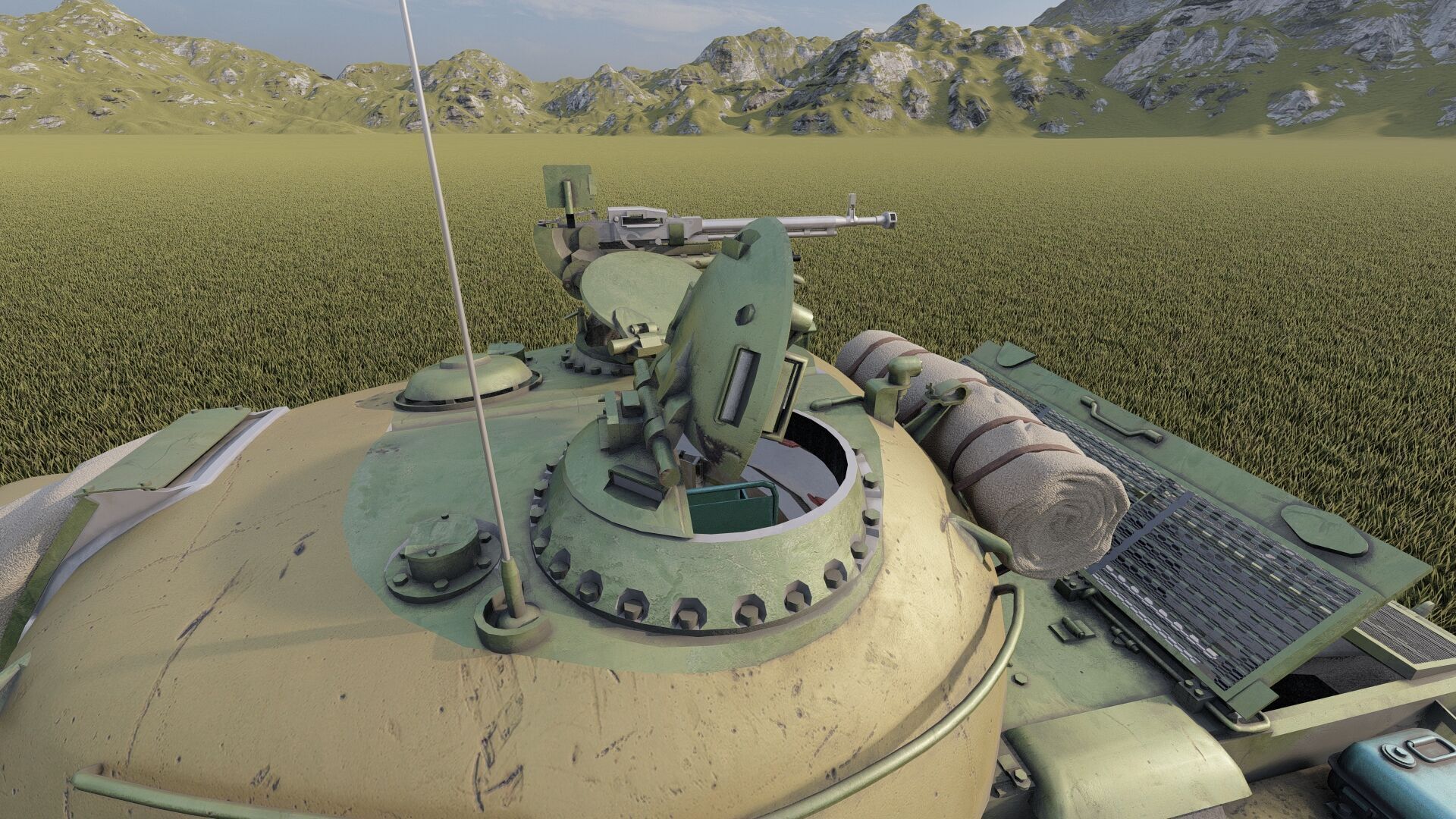 TYPE 59 MAiIN BATTLE TANK 3D model_15