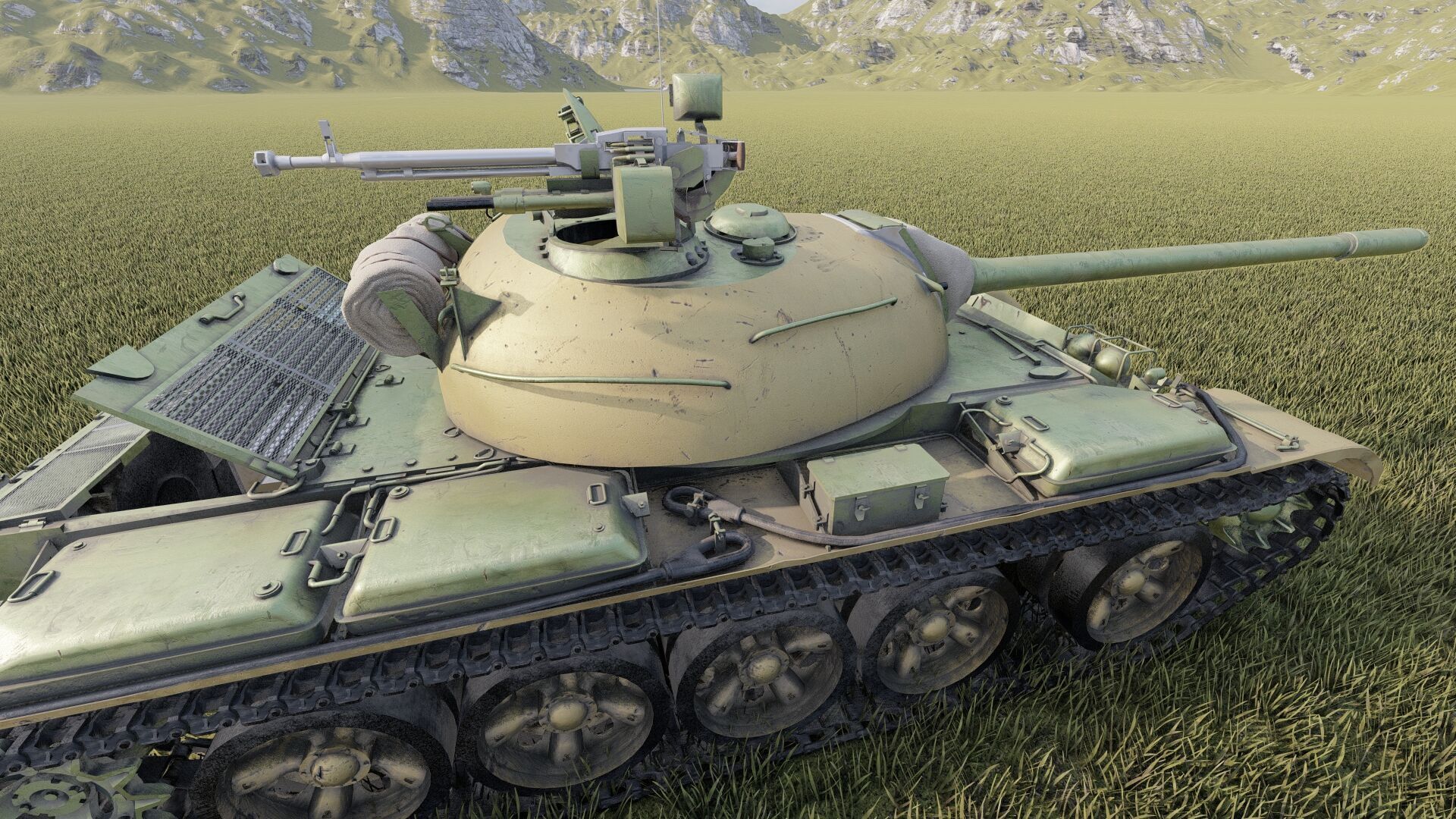 TYPE 59 MAiIN BATTLE TANK 3D model_12