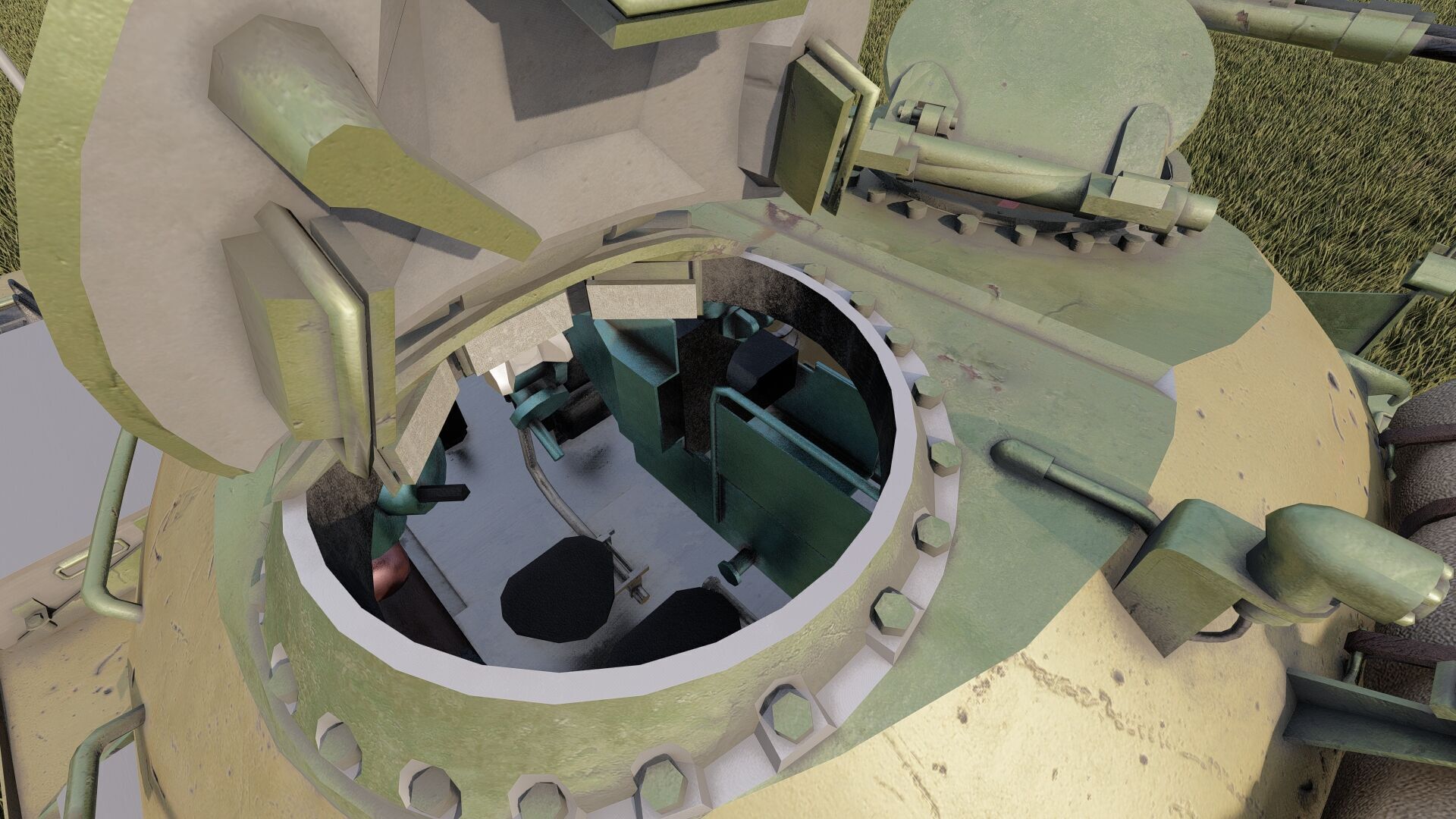 TYPE 59 MAiIN BATTLE TANK 3D model_16