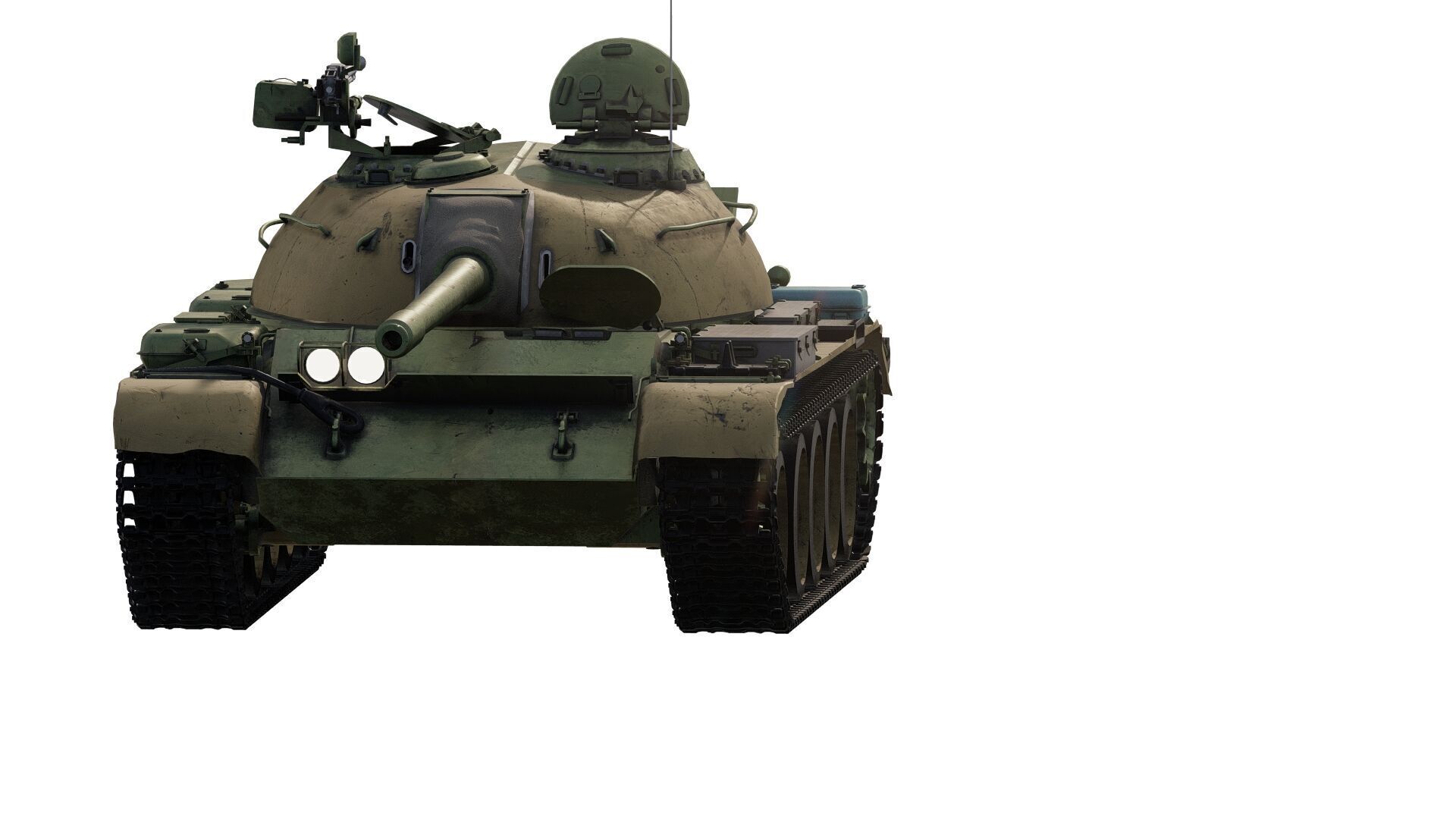 TYPE 59 MAiIN BATTLE TANK 3D model_1
