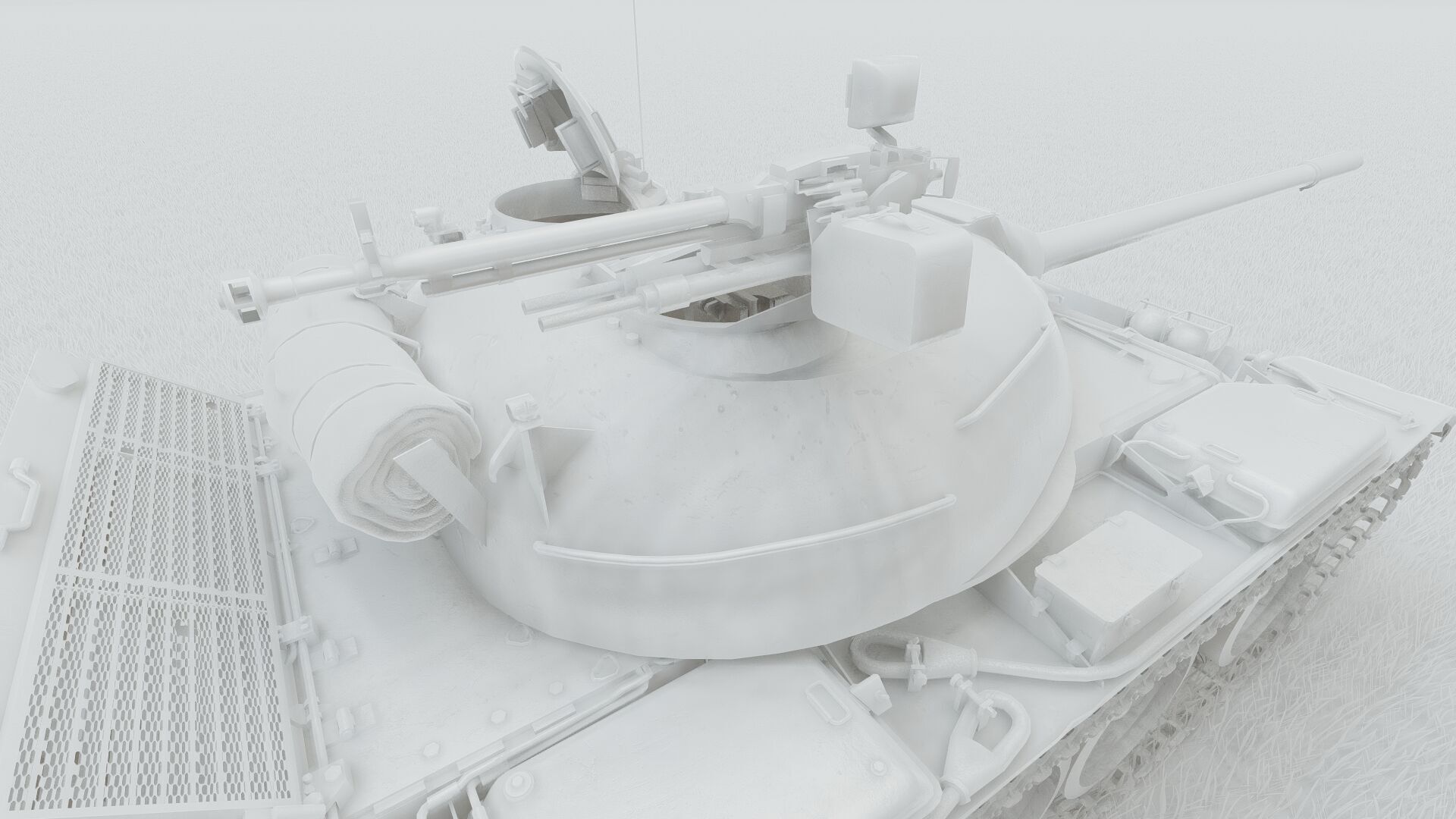 TYPE 59 MAiIN BATTLE TANK 3D model_35