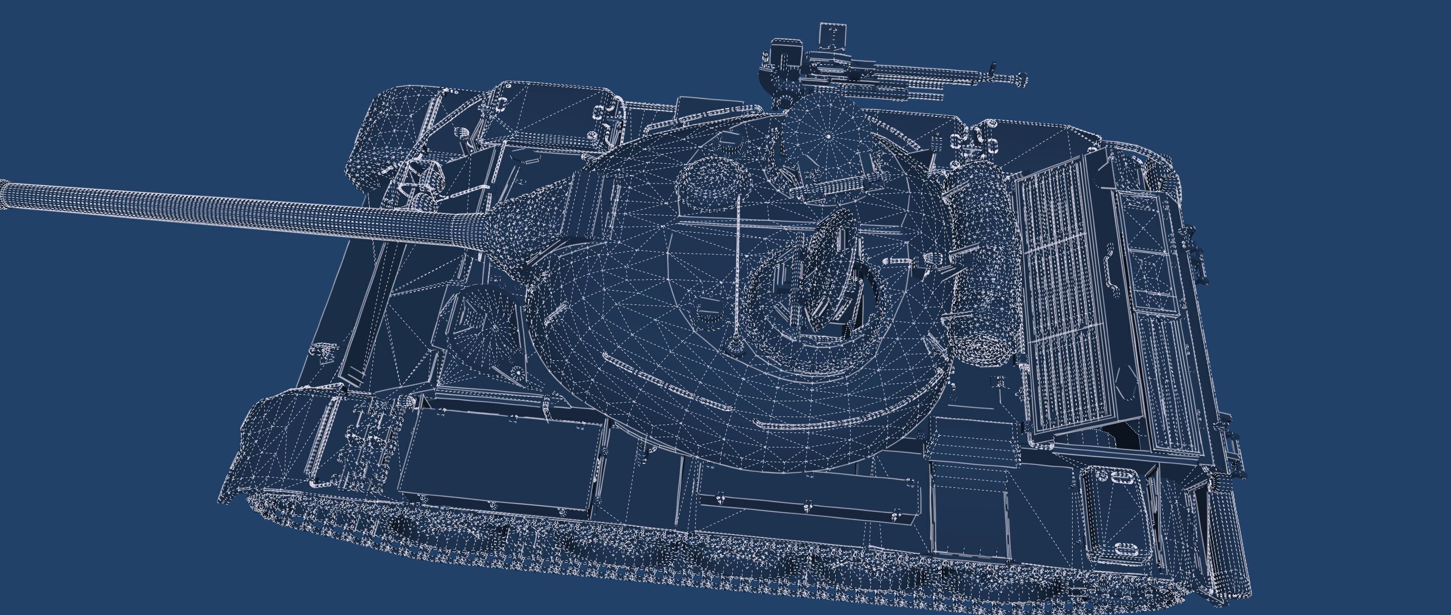 TYPE 59 MAiIN BATTLE TANK 3D model_43