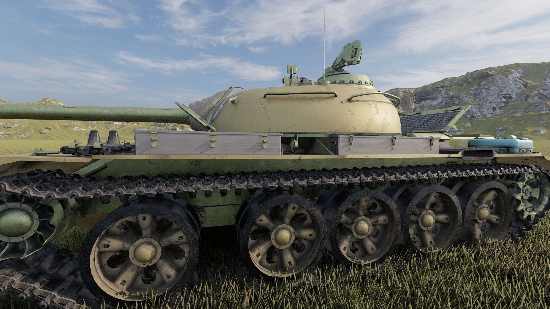 TYPE 59 MAiIN BATTLE TANK 3D model_8