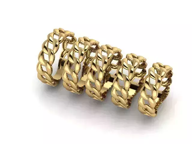 Gold Ring Cartier Ring stl 3dm 3dprintmodel