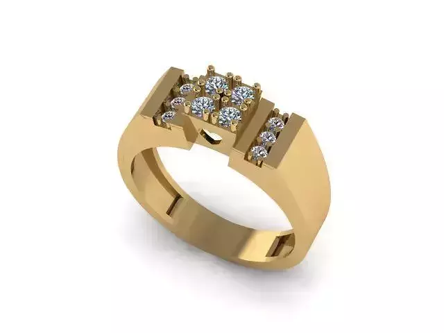 Male Wedding Ring For Dimonds