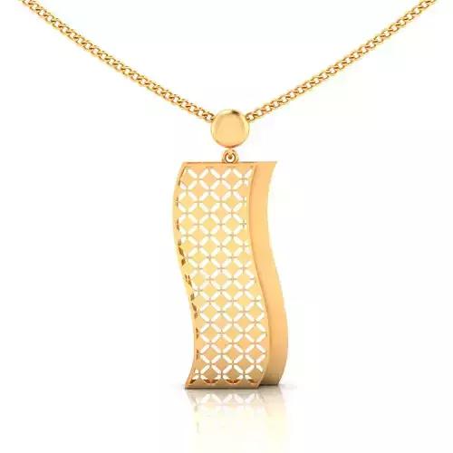 fusion women gold pendant 1028