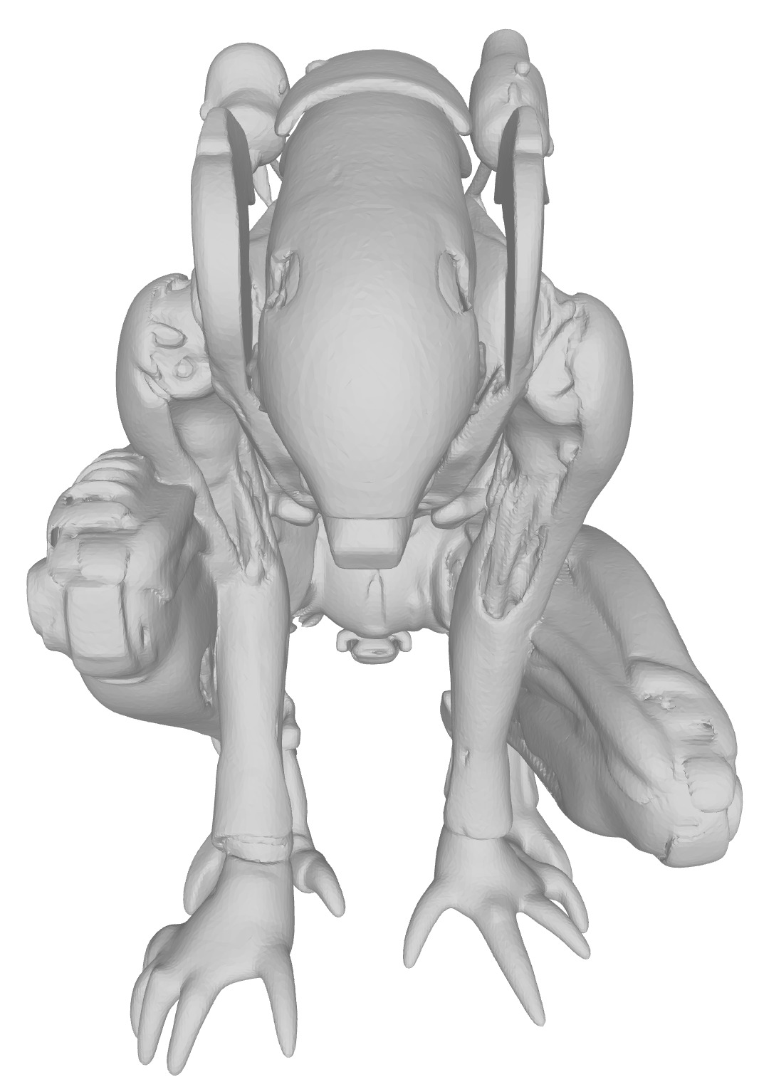 Xenomorph robot Alien  3D print model_6