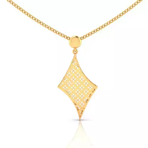 fusion women gold pendant 1029