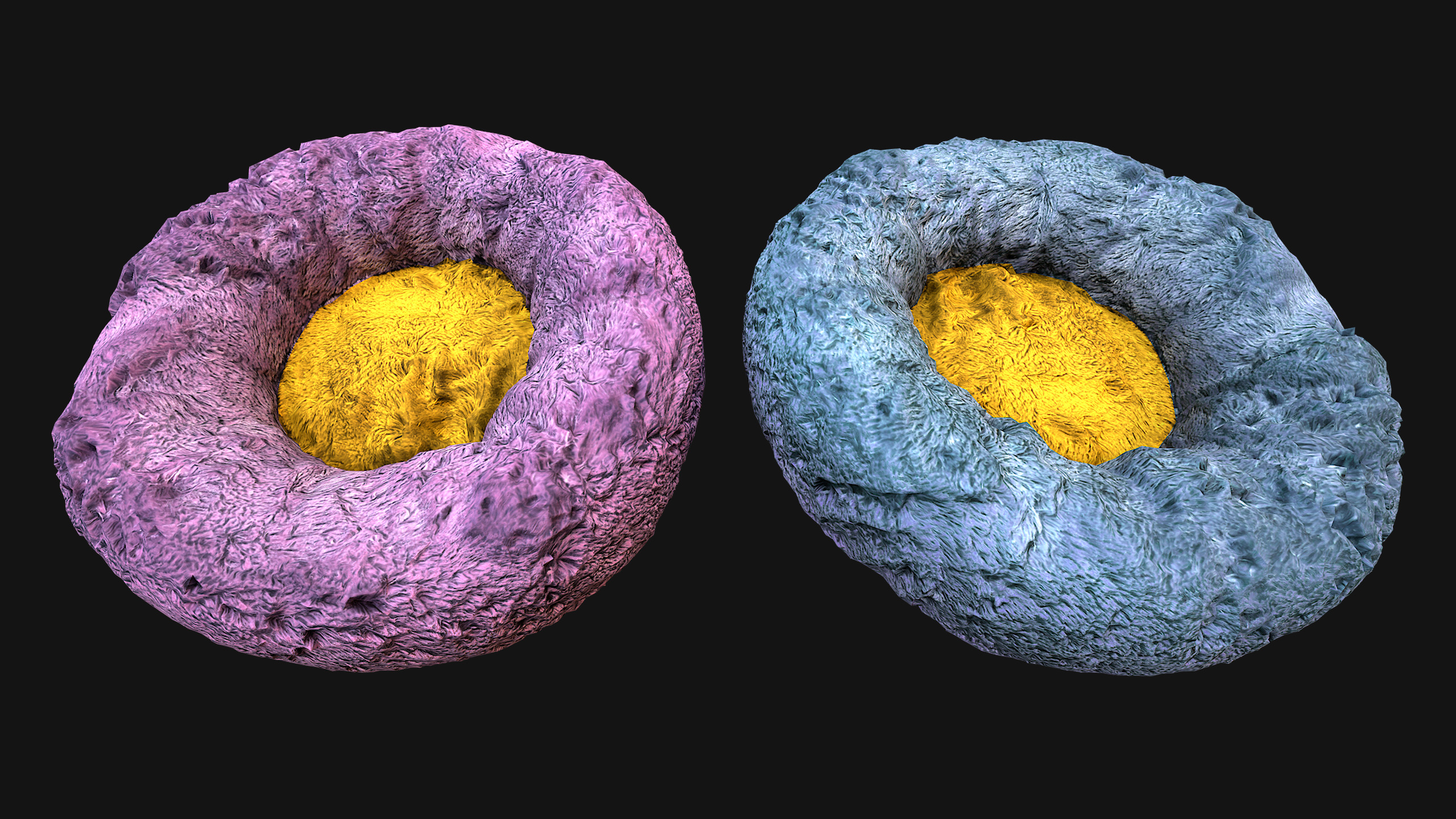 Bed Pet Chair for Cats and Dogs Furniture Low-poly 3D model_10