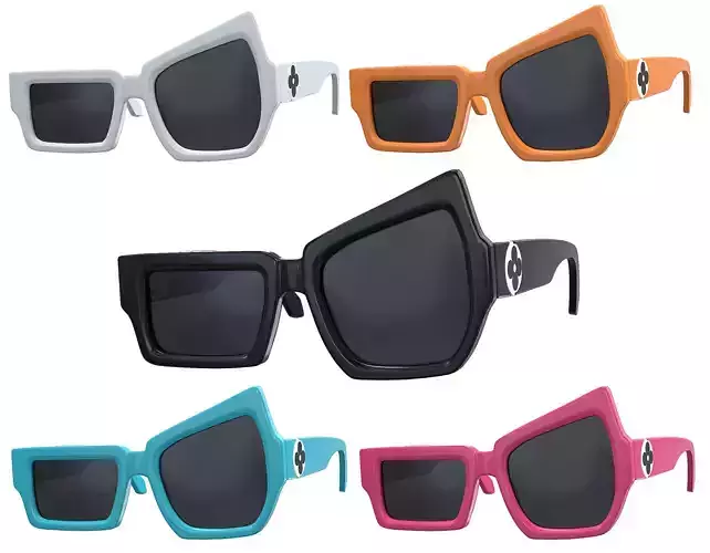 Louis Vuitton by Virgil Abloh SS21 Distorted Sunglasses