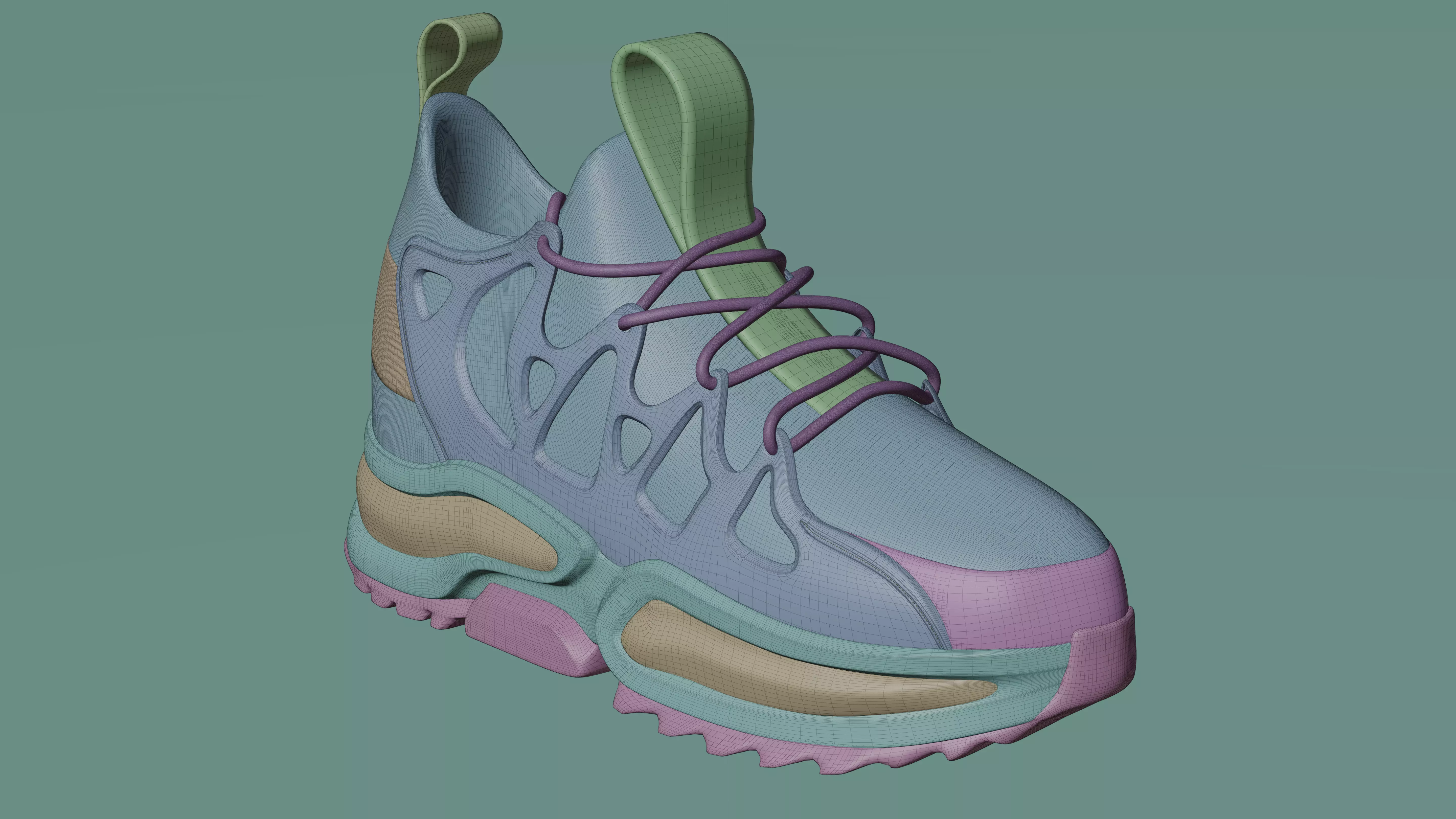 Shoes 3D print model_1