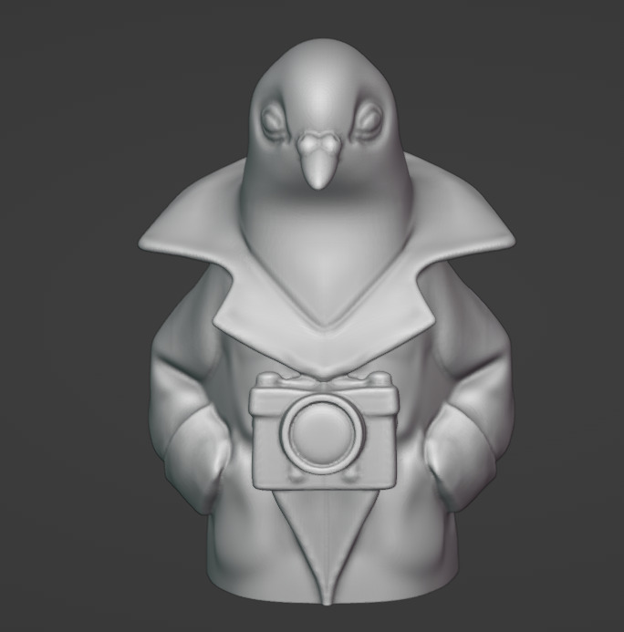 Shpioniro Golubiro Printable 3D Model No AI 3D print model 3D print model_3