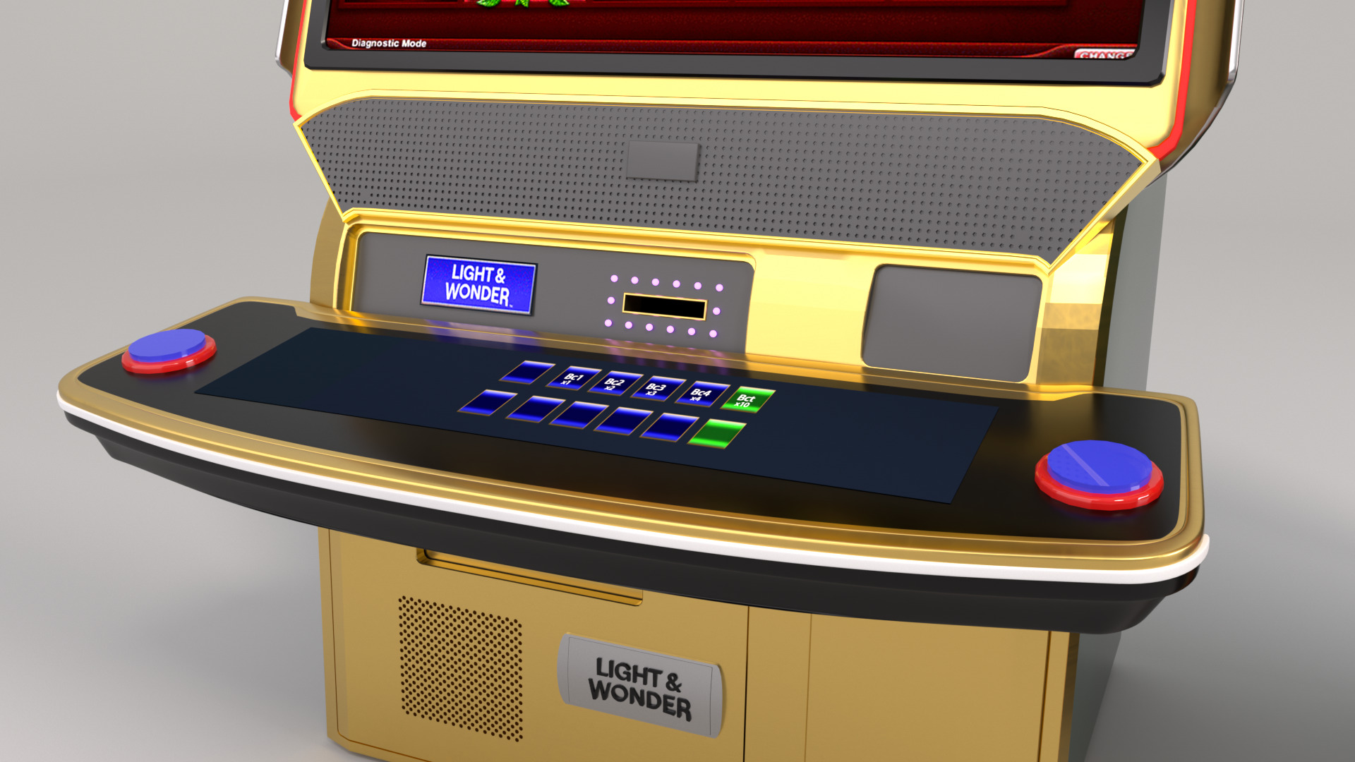 Casino machine model Slot machine model Casino machine model 3D model_2