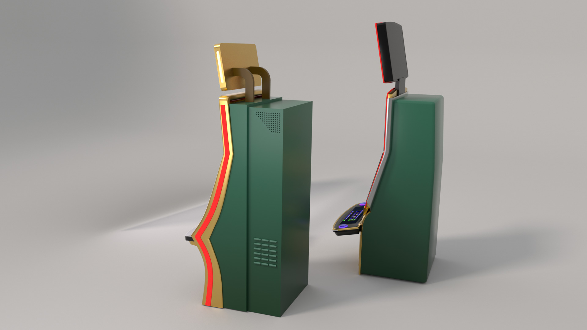 Casino machine model Slot machine model Casino machine model 3D model_1