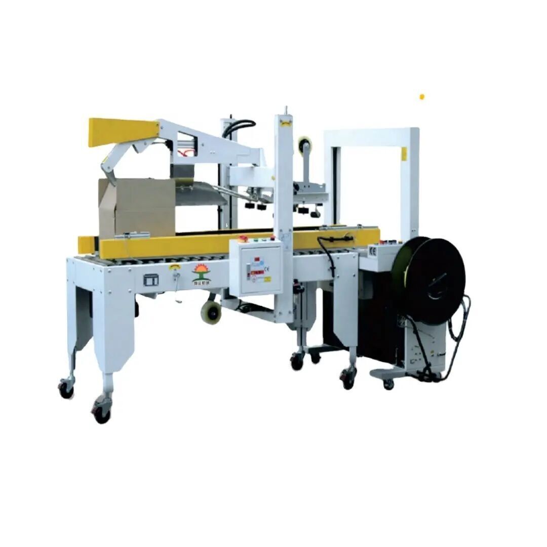Fully Automated Carton Sealing and Packaging Line - Box Sealer 3D model_11