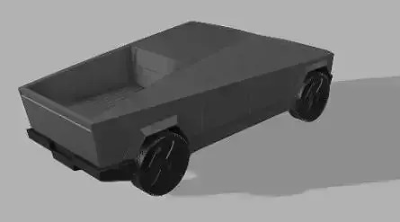 Tesla cybertruck  3D print model