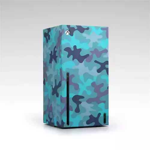 Xbox Series X Console Wrap Mineral Camo