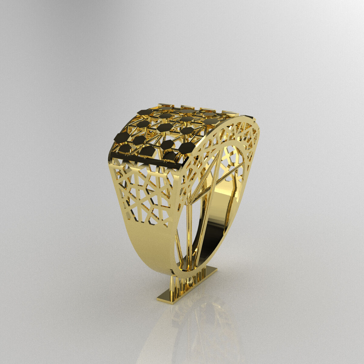 Fusion ring 3D printer model code 269 3D print model 3D print model_3