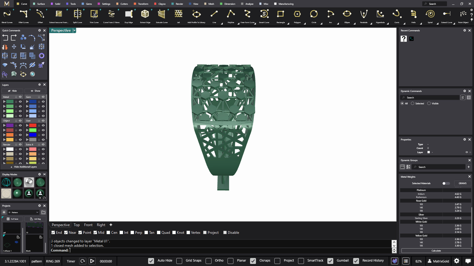 Fusion ring 3D printer model code 269 3D print model 3D print model_16