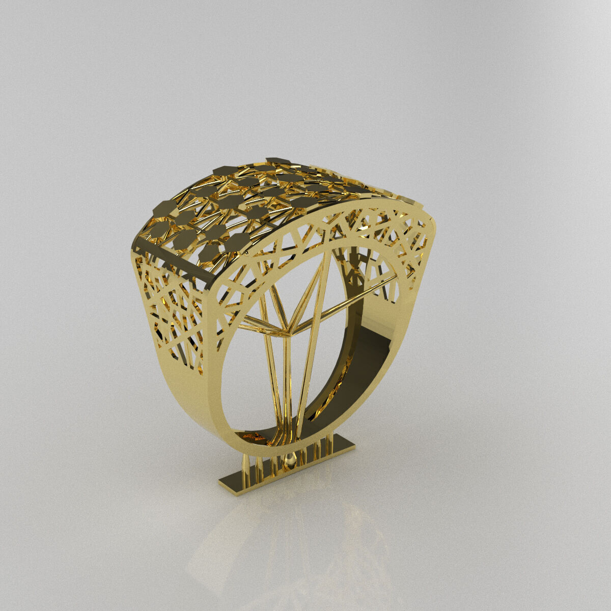 Fusion ring 3D printer model code 269 3D print model 3D print model_1