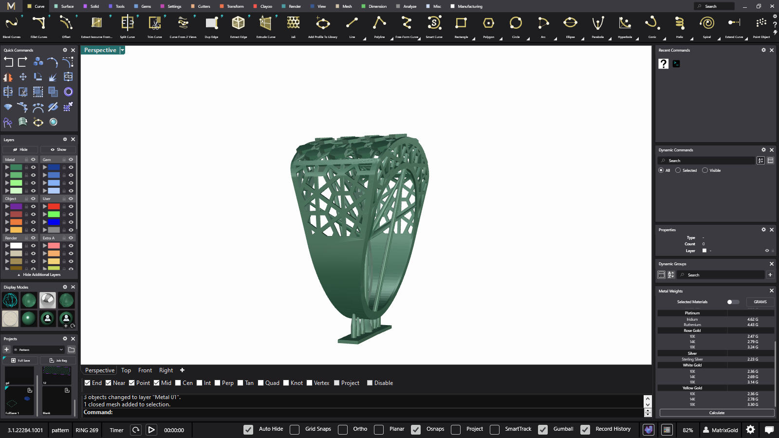 Fusion ring 3D printer model code 269 3D print model 3D print model_9
