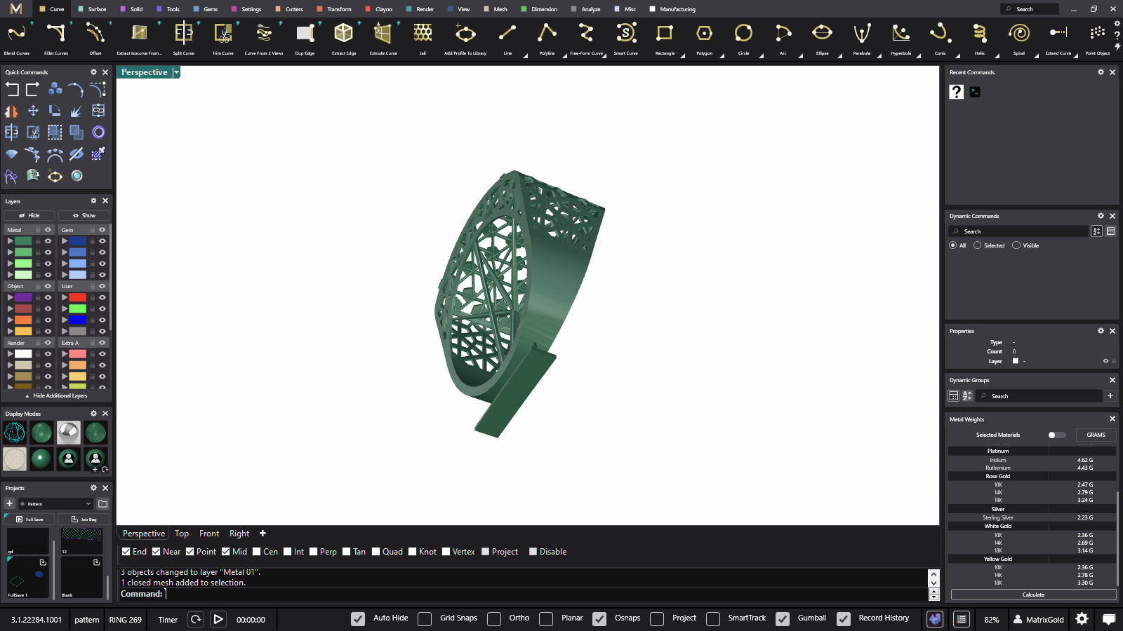 Fusion ring 3D printer model code 269 3D print model 3D print model_7