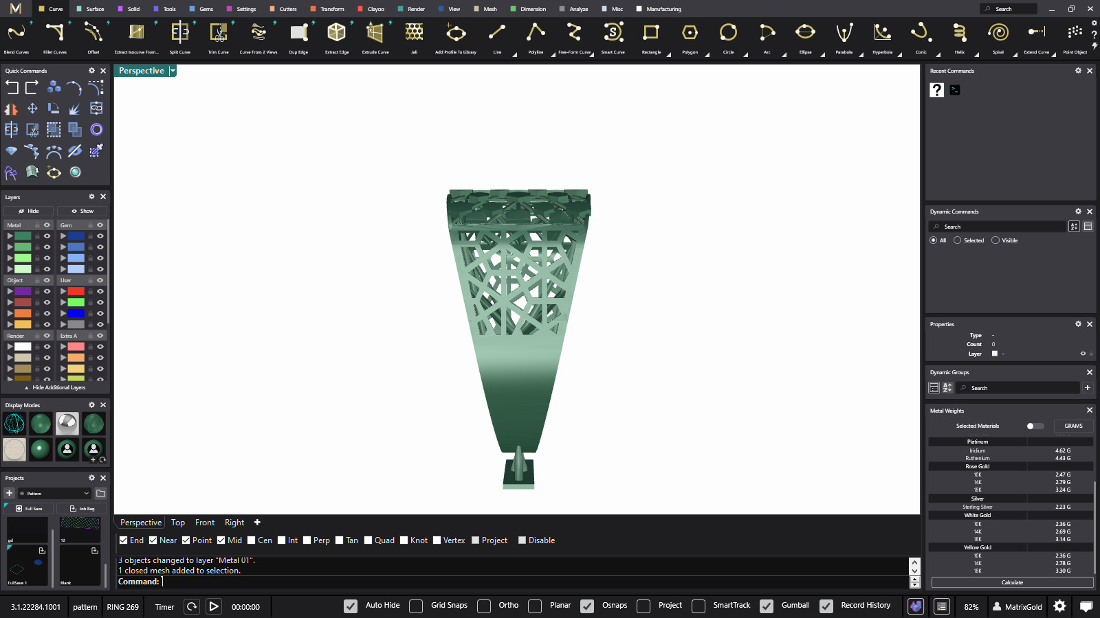 Fusion ring 3D printer model code 269 3D print model 3D print model_12