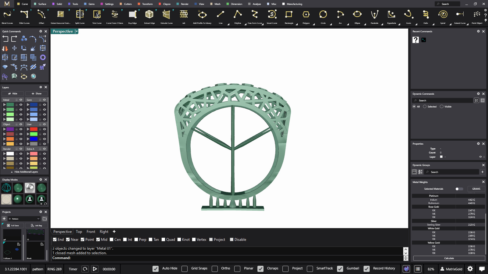 Fusion ring 3D printer model code 269 3D print model 3D print model_11