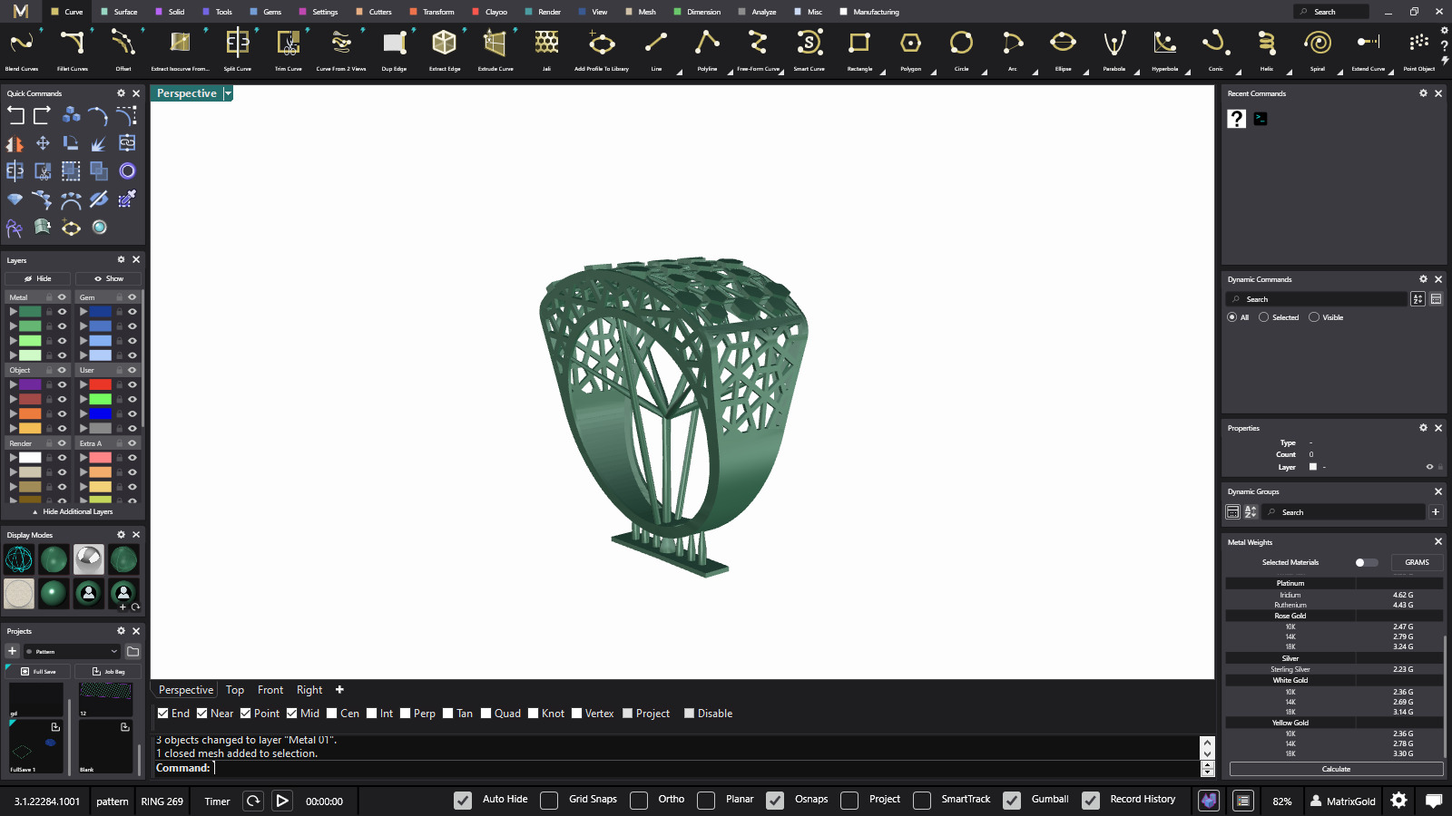 Fusion ring 3D printer model code 269 3D print model 3D print model_5
