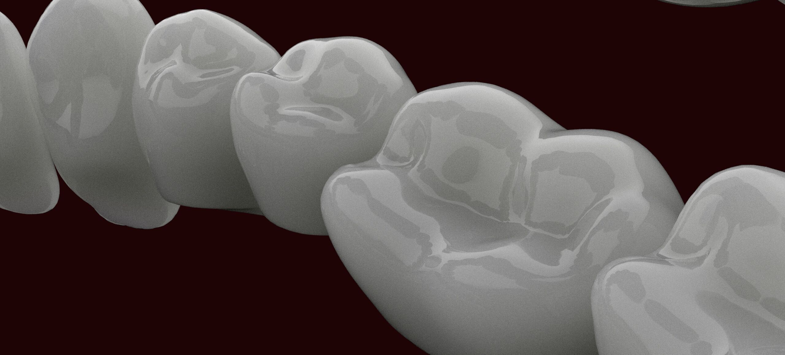 Ultra-Detailed Anatomically Correct Human Teeth Set 3D print model_6
