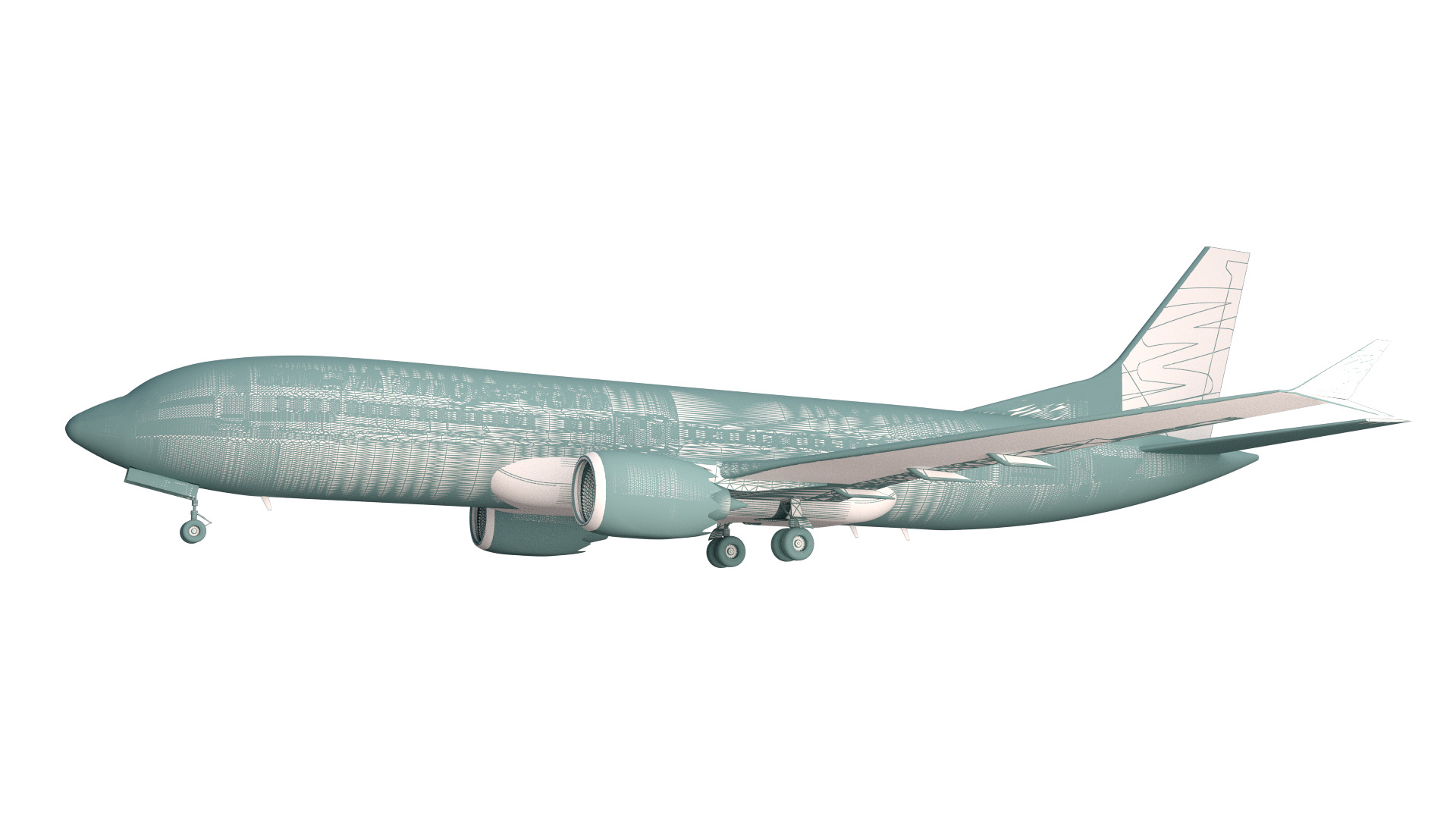 Smartwings Boeing 737 max 8 3D model_7