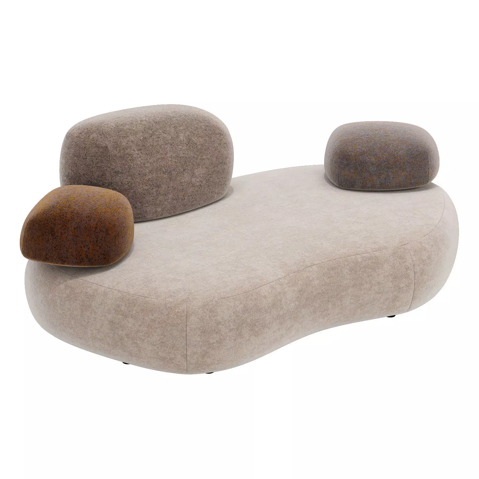 Moroso pebble element D1 3D model_0