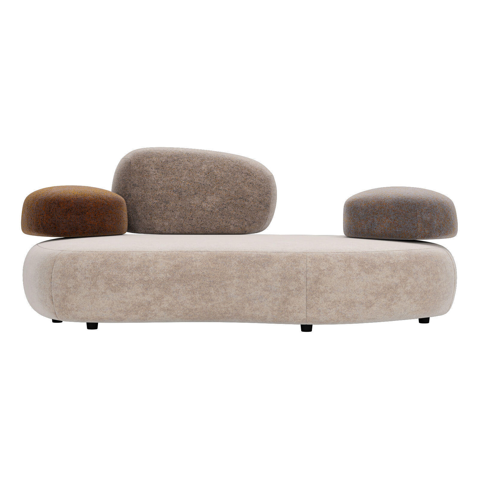 Moroso pebble element D1 3D model_1