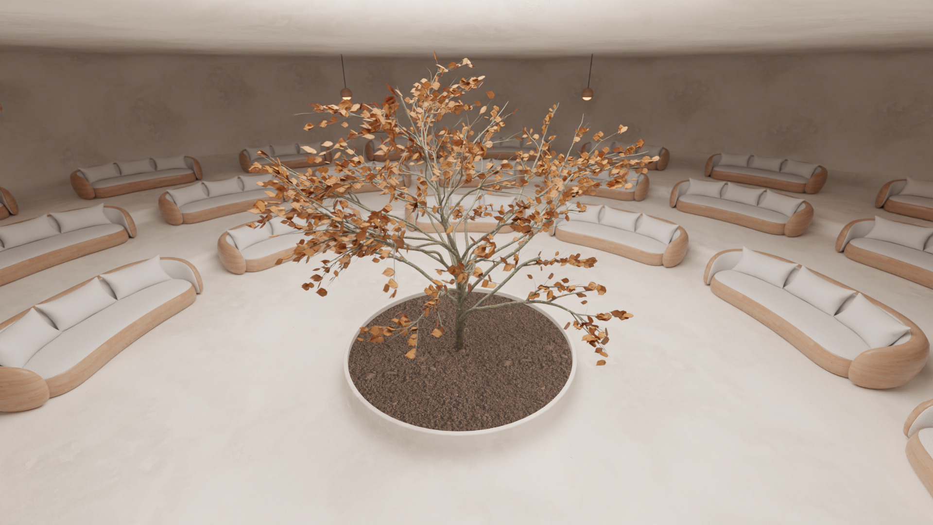 Metaverse Environment - Baked Low-poly 3D model_5